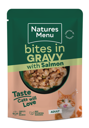 Salmon Bites in Gravy Pouch image number 0