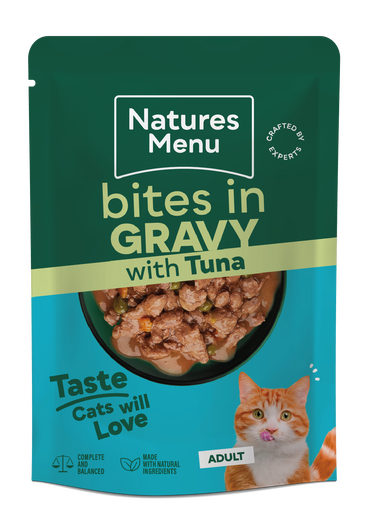 Tuna Bites in Gravy Pouch image number 0