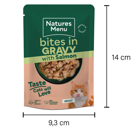 Salmon Bites in Gravy Pouch image number 2